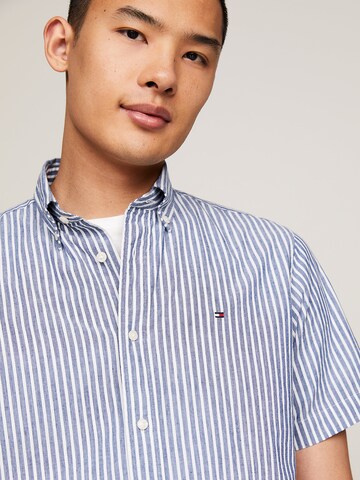 TOMMY HILFIGER Regular Fit Hemd in Blau