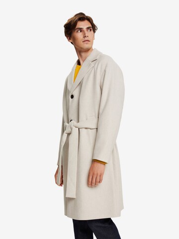 ESPRIT Between-Seasons Coat in White: front