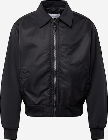 Calvin Klein Демисезонная куртка 'HERO' в Черный: спереди