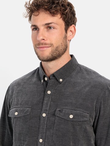 CAMEL ACTIVE Regular fit Button Up Shirt in Grey