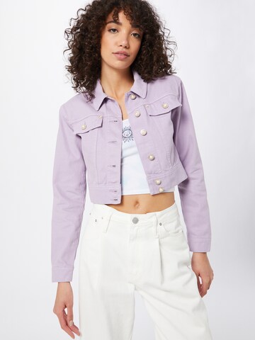 River Island Přechodná bunda 'Valencia' – fialová: přední strana