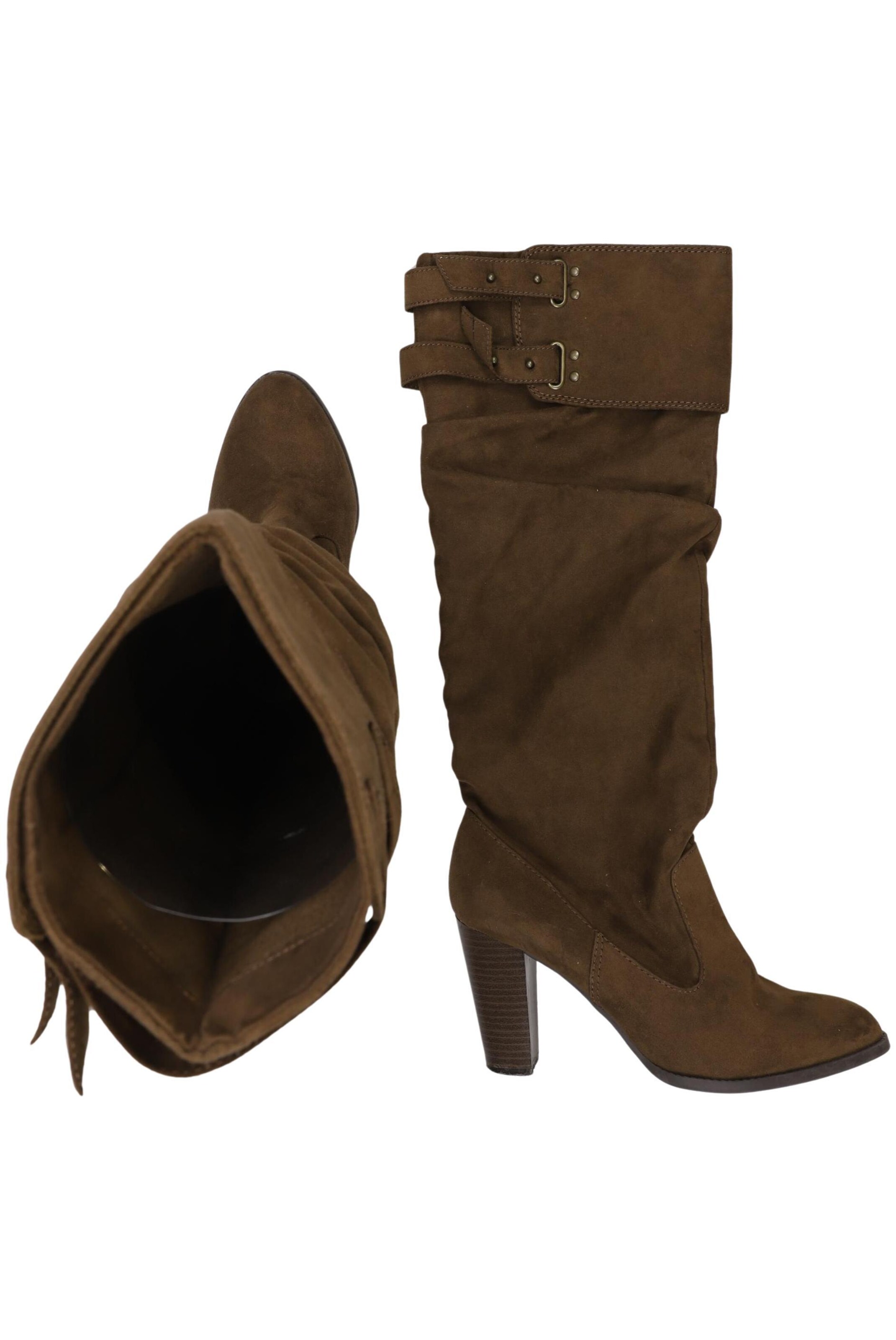 ZARA Dress Boots in 39 in Brown: front