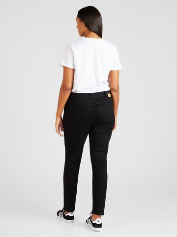 Slimfit Jeans 'OLLY' de la Noisy May Curve pe negru