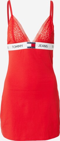 Chemise de nuit Tommy Jeans en rouge : devant