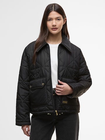 Veste mi-saison 'Juliana' Barbour International en noir : devant