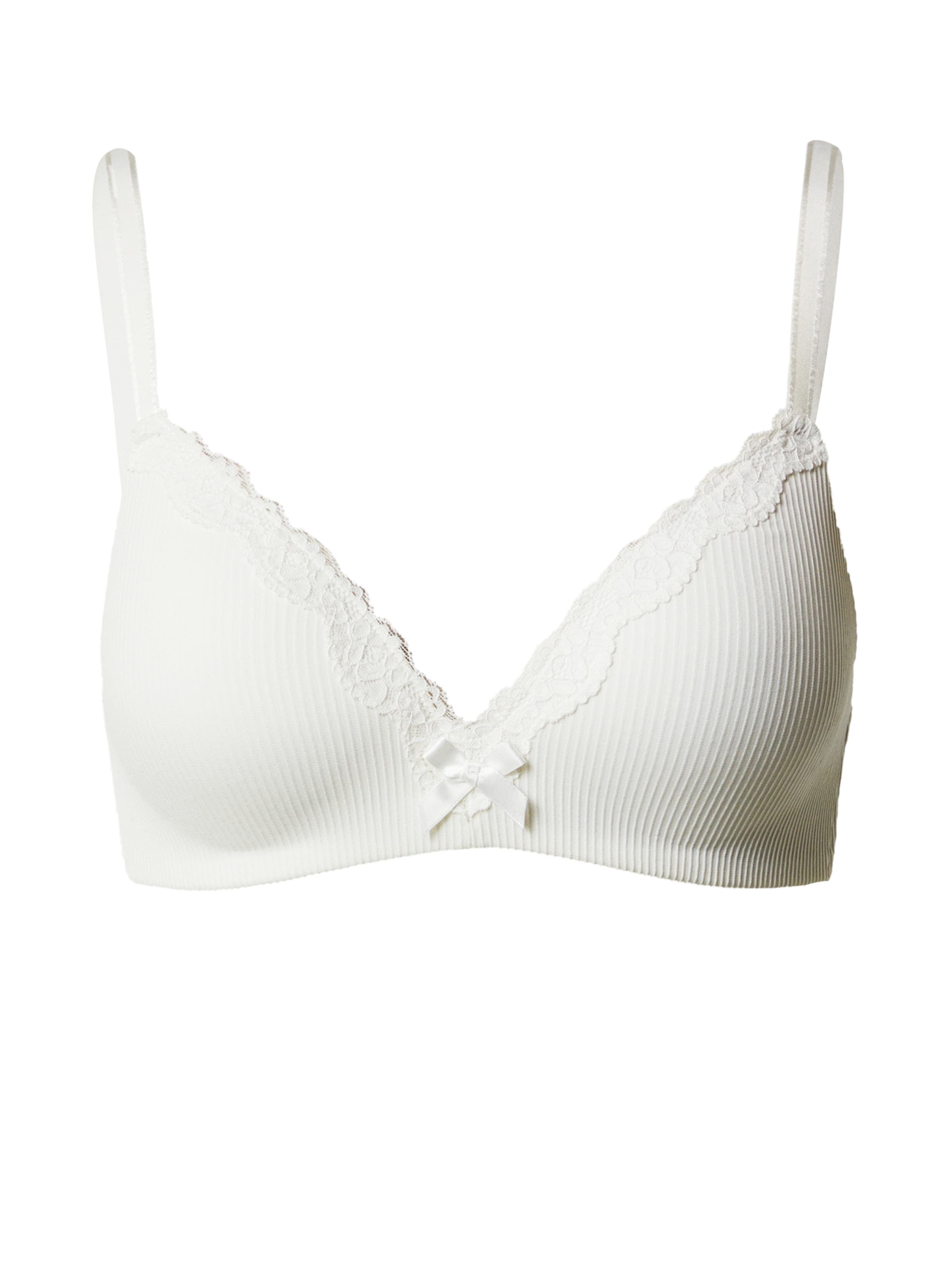 Hunkemöller Triangel BH &#x27;Lola&#x27; in Wit: voorkant