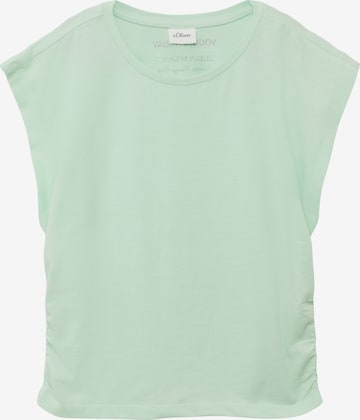 s.Oliver Shirt in Grün: Vorderseite