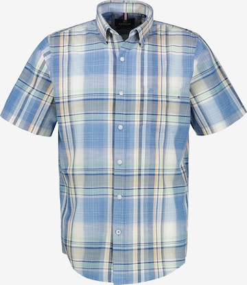 LERROS Regular fit Button Up Shirt in Blue: front