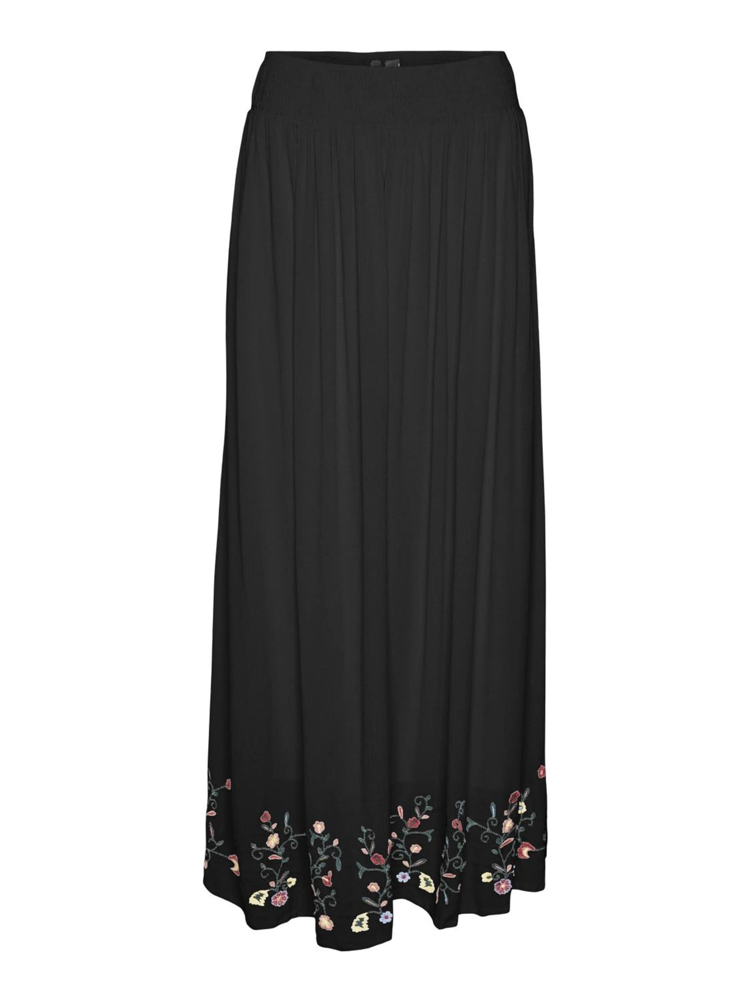 VERO MODA Nederdel 'SINA' i sort: forside