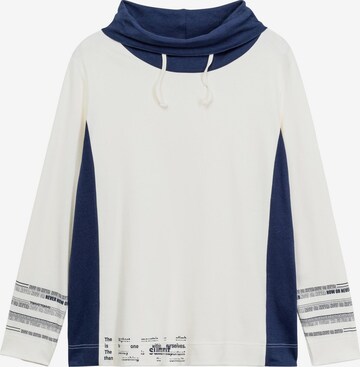SHEEGO Sweatshirt in White: front