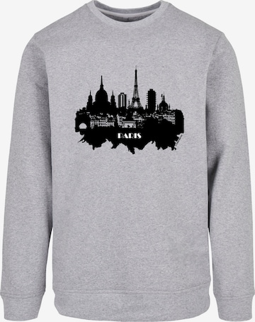 F4NT4STIC Sweatshirt 'Paris' in Grau: predná strana