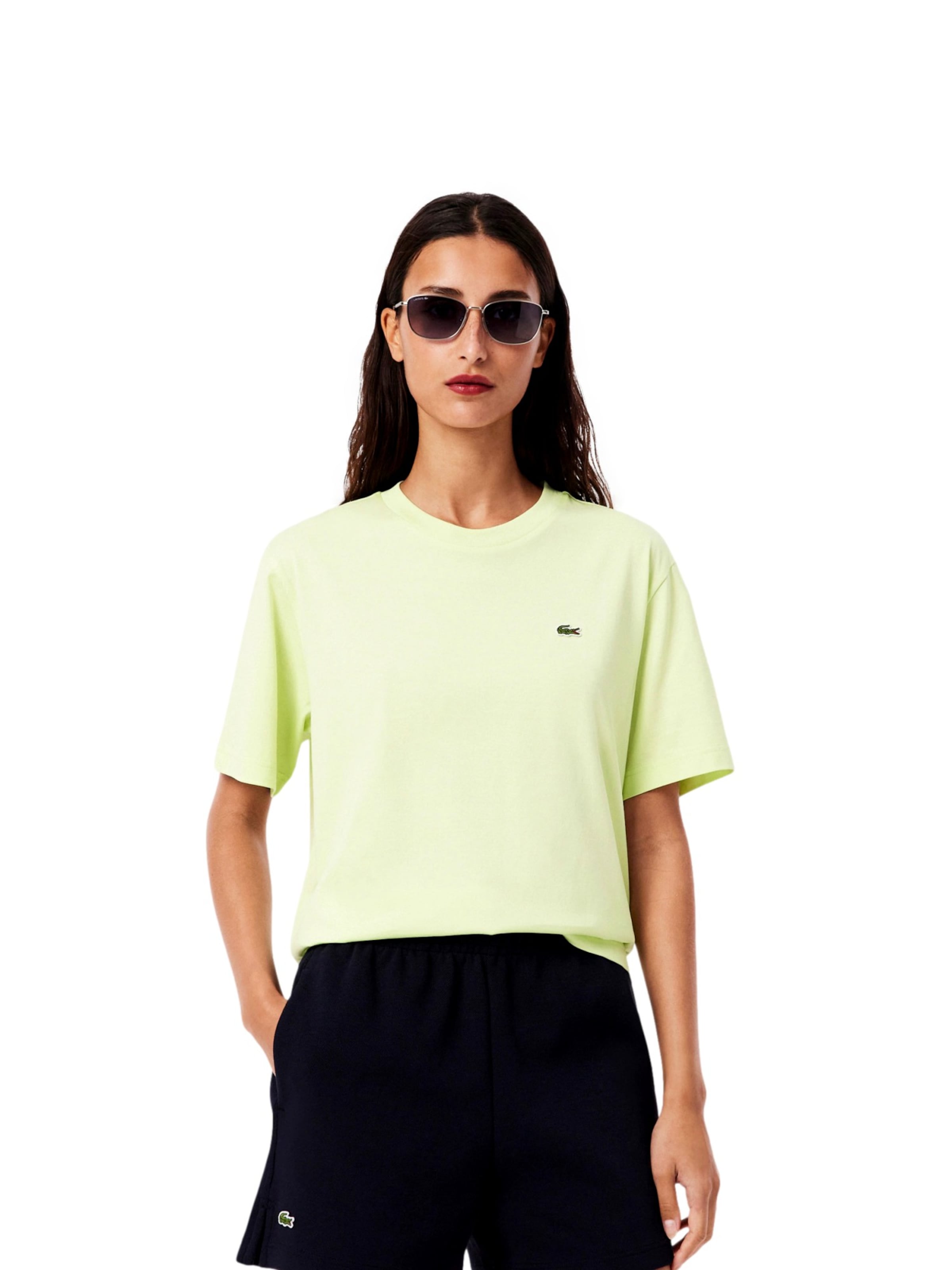 LACOSTE Shirt in Green: front