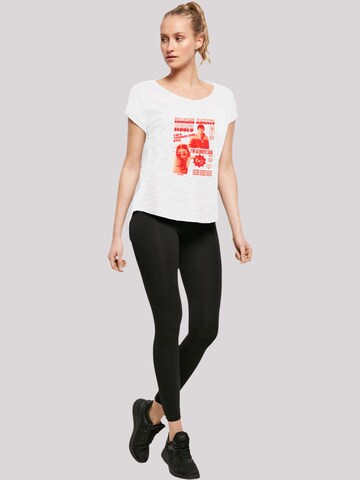 F4NT4STIC Shirt 'Sex Education Otis Talking Helps Netflix TV Series' in White