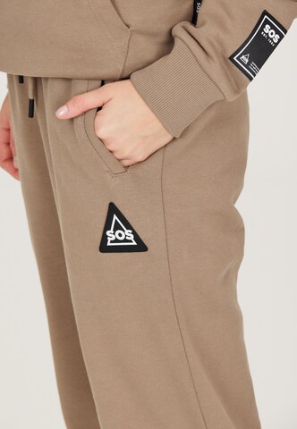 SOS Tapered Pants 'Haines' in Brown