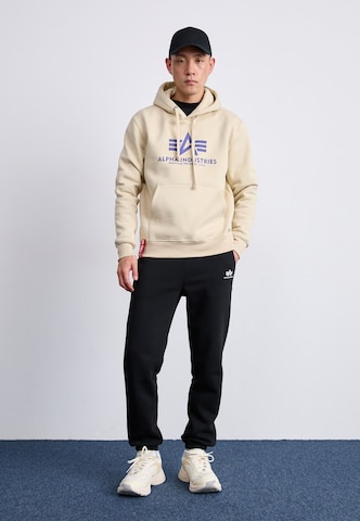 Sweat-shirt ALPHA INDUSTRIES en beige