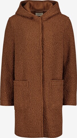 Cartoon Between-Seasons Coat in Brown: front