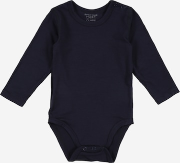 regular Tutina / body per bambino di Hust & Claire in blu: frontale