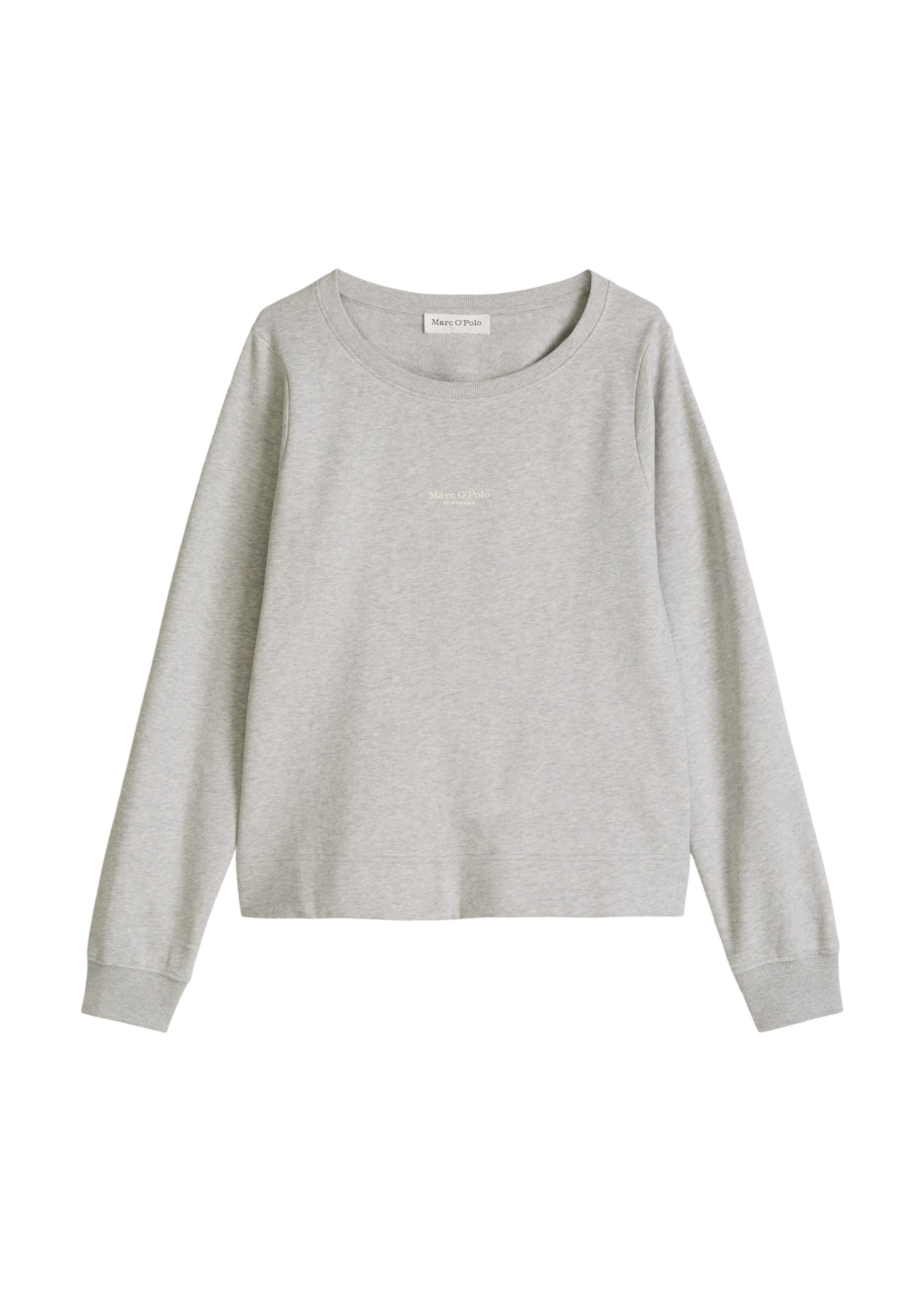 Marc O'Polo Sweatshirt in Grey: front