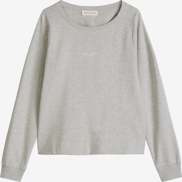 Sweat-shirt Marc O'Polo en gris : devant