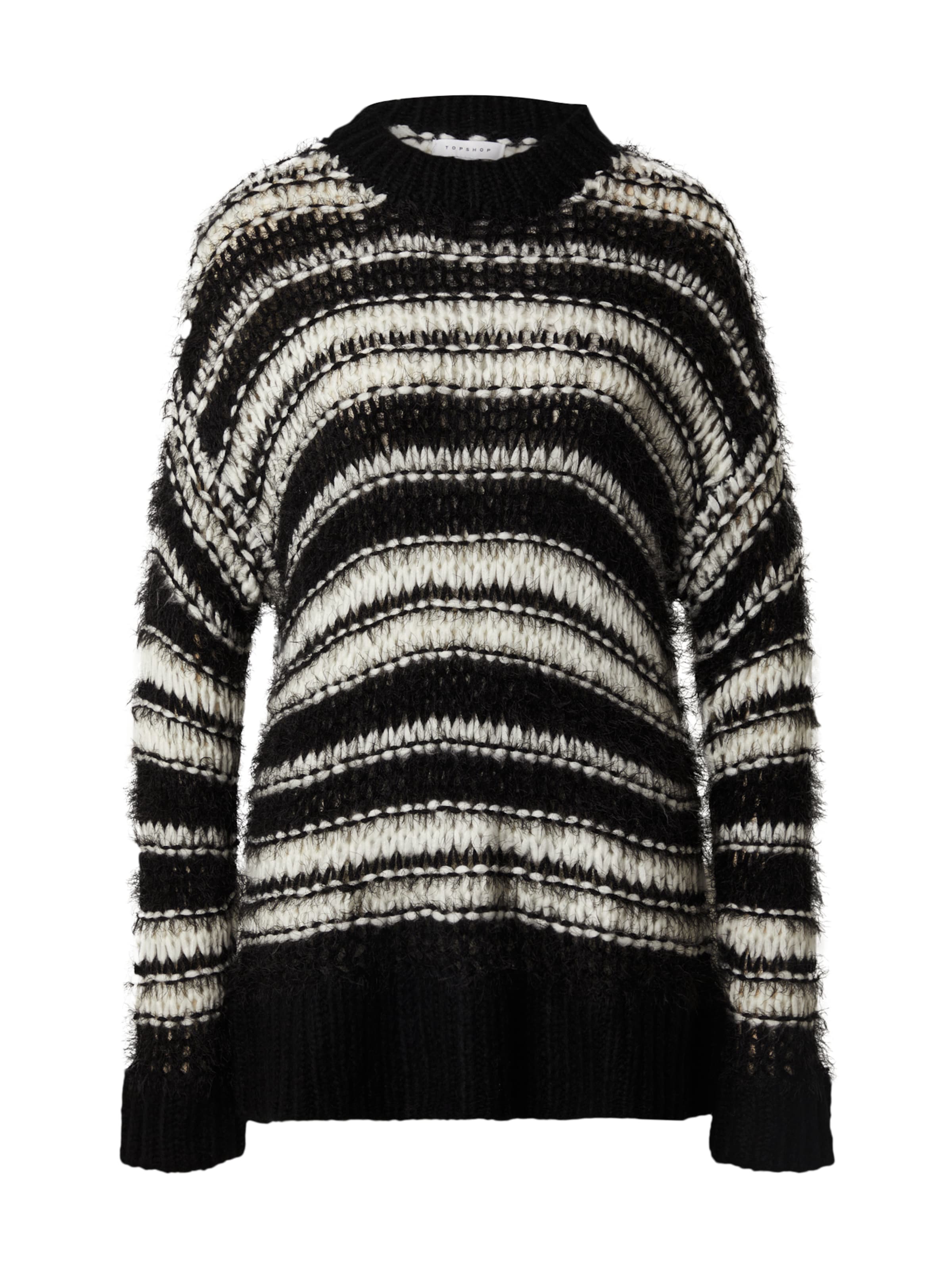TOPSHOP Pullover in Schwarz: Vorderseite
