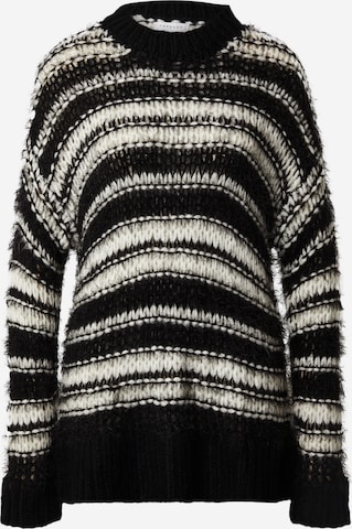 TOPSHOP Sweater in Black: front