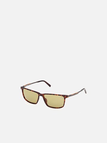 TIMBERLAND - Gafas de sol 'Timberland TB00071 Shiny dark red 57/14/140 MAN Sunglasses' en marrón