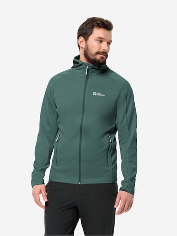 JACK WOLFSKIN - Chaqueta de montaña 'ALPGRAT' en verde: frente