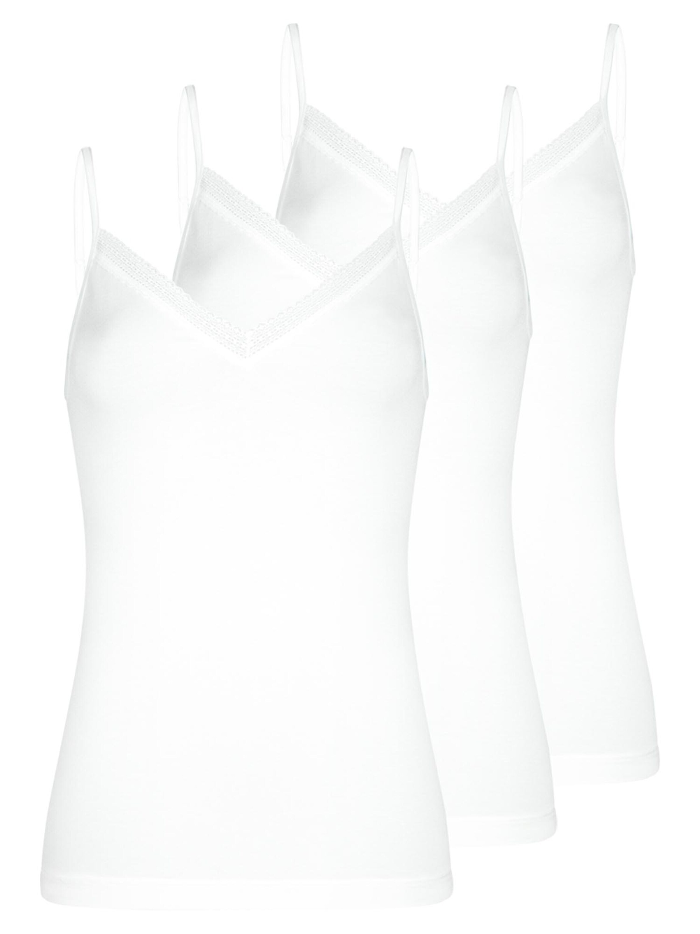 Mey Undershirt 'Modal Lace' in White: front