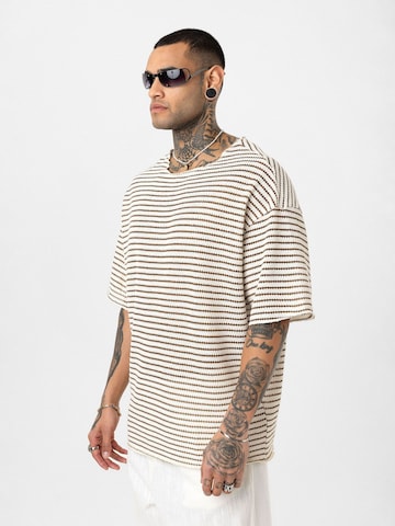 Dandalo T-Shirt 'Bart' in Braun