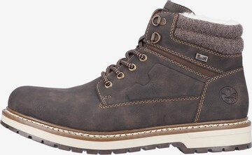 Rieker Lace-Up Boots in Brown