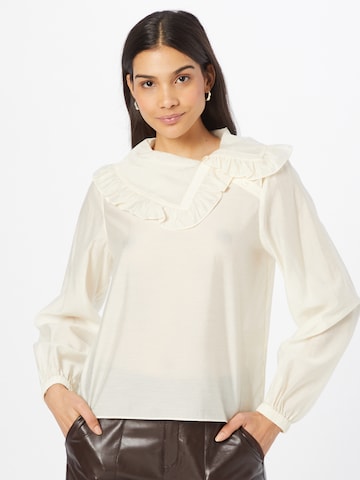 Sisley Blouse in Wit: voorkant