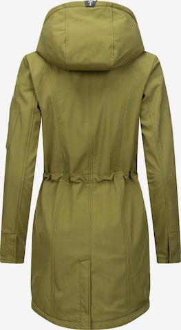 Peak Time Raincoat in Green