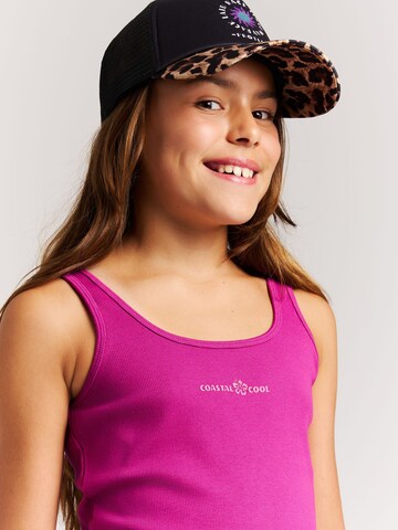 PROTEST Shirt 'PRTYica JR'‌‌‌‌‌ in Pink