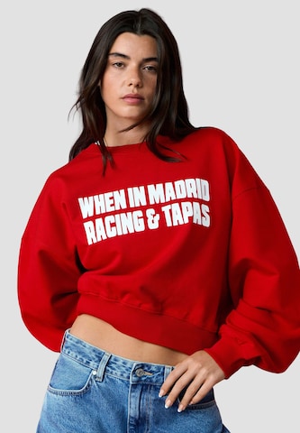 Red Bull Racing x Pepe Jeans - Sudadera 'Racing & Tapas' en rojo: frente