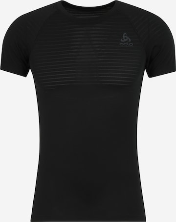 ODLO - Camiseta funcional en negro: frente