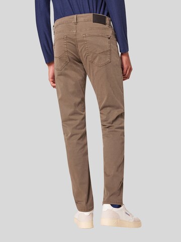 PIERRE CARDIN Slimfit Jeans 'PC-Lyon' in Bruin