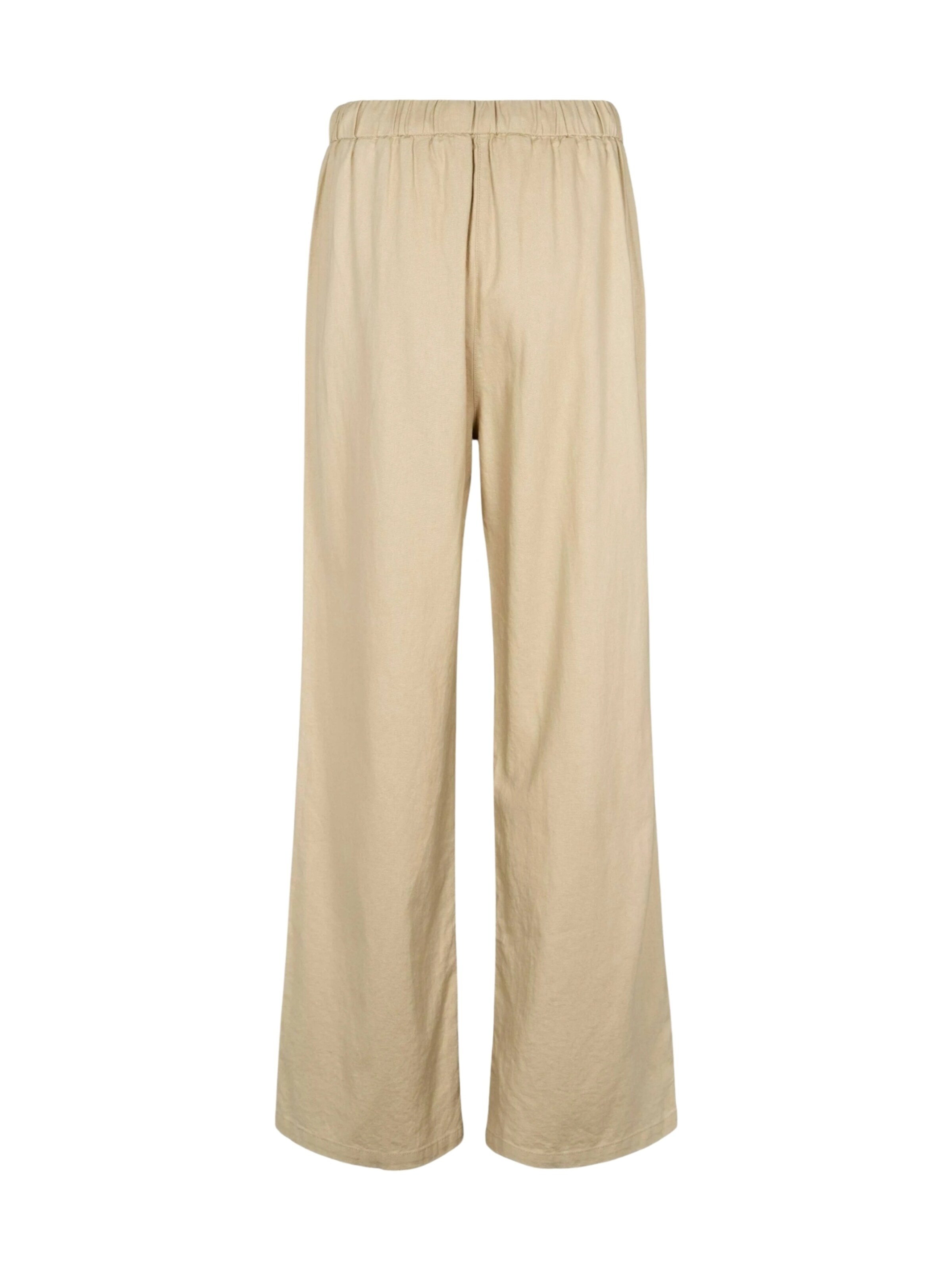 U.S. POLO ASSN. Zvonové kalhoty Kalhoty 'Ibi' – béžová