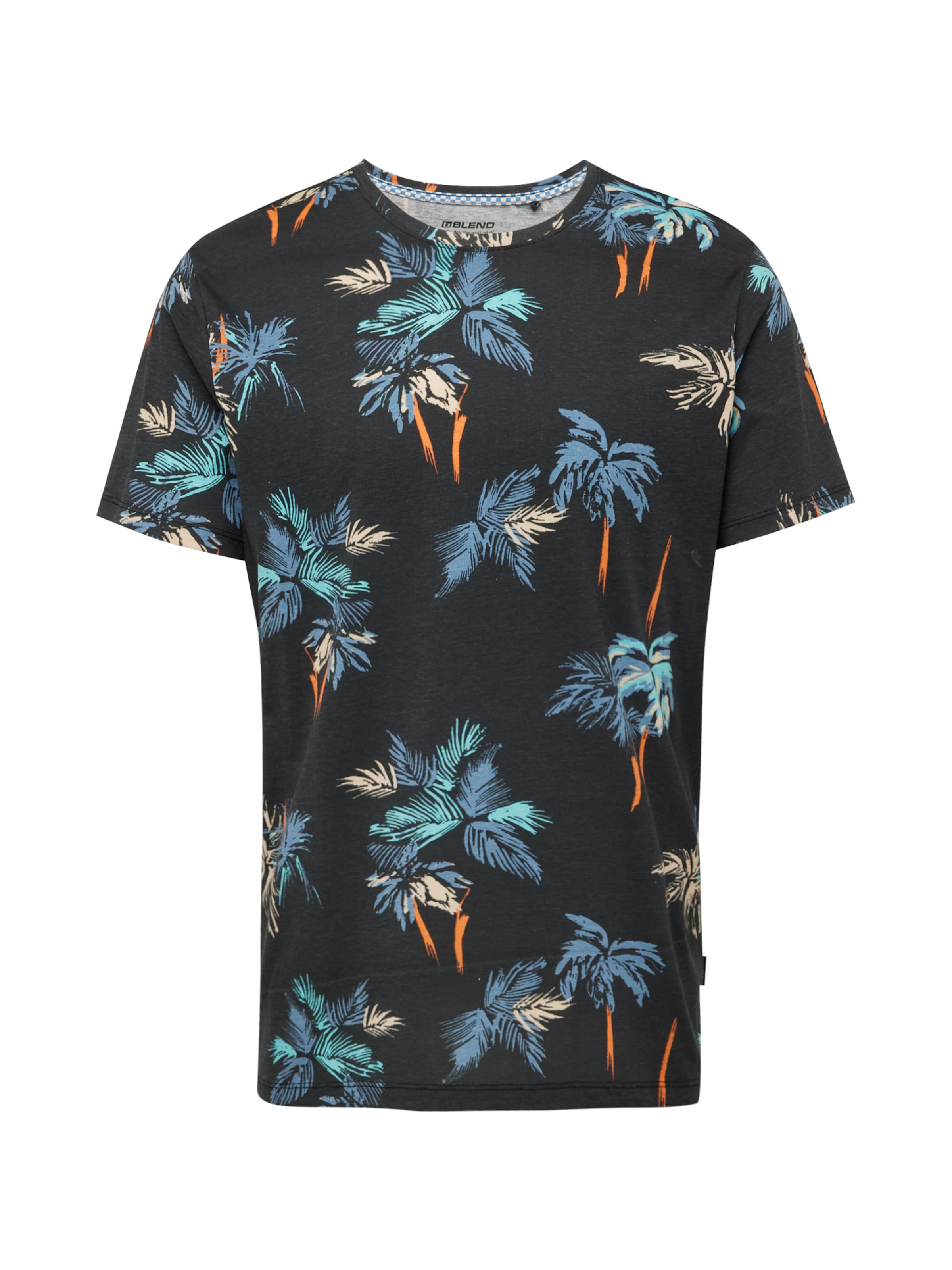 T-Shirt BLEND en noir : devant