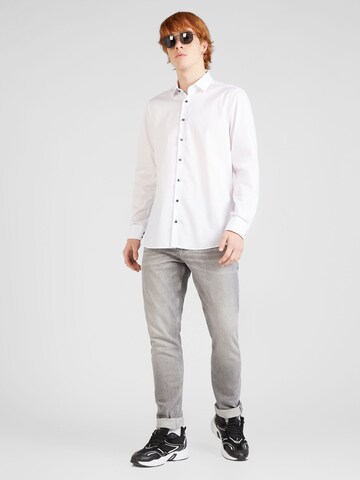 OLYMP Slim fit Ing 'Level 5' - fehér