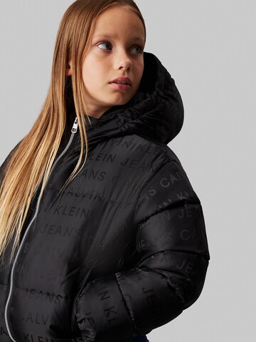 Calvin Klein Jeans Tussenjas in Zwart