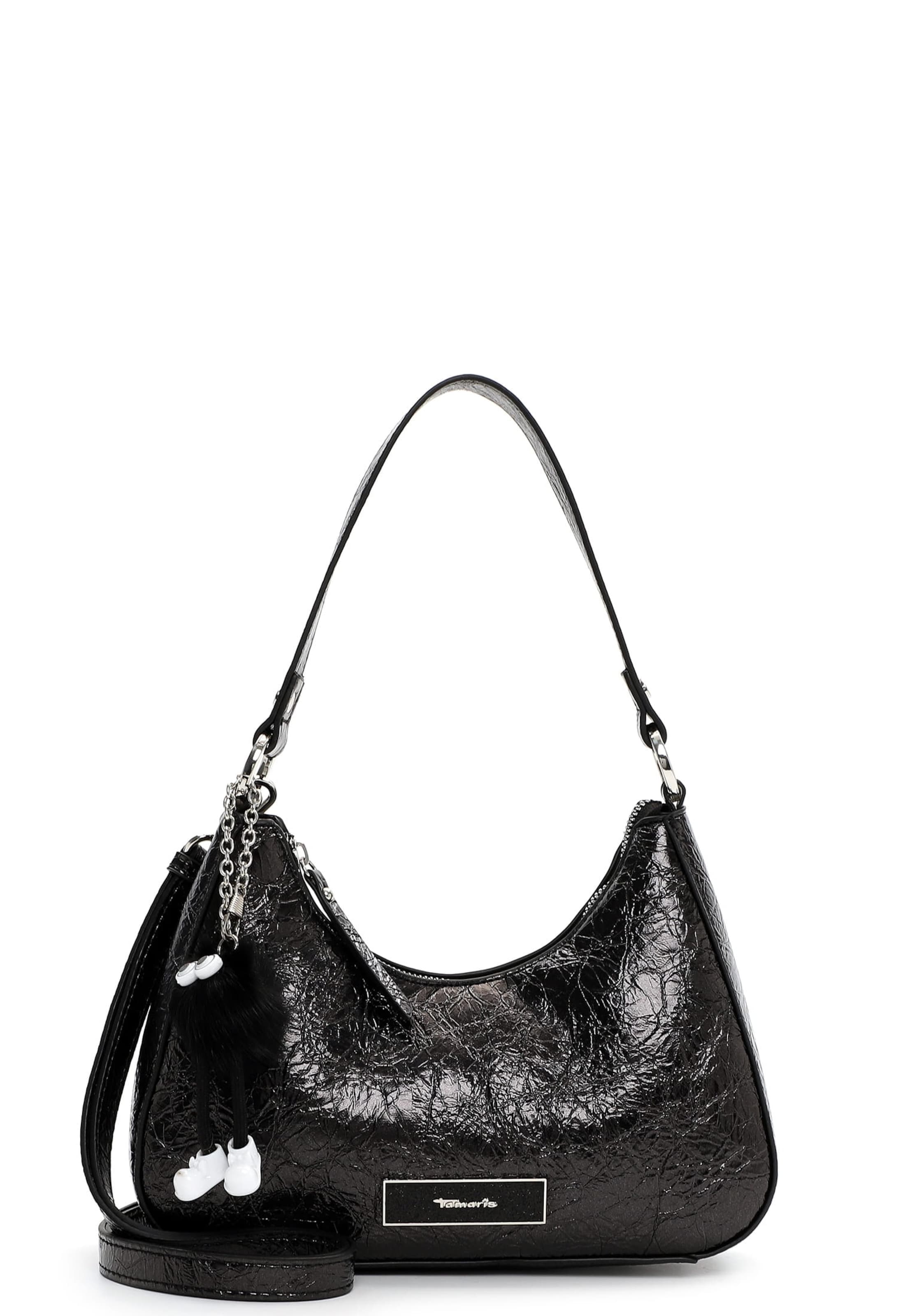 Poche ventrale 'Gilla' Tamaris en noir : devant