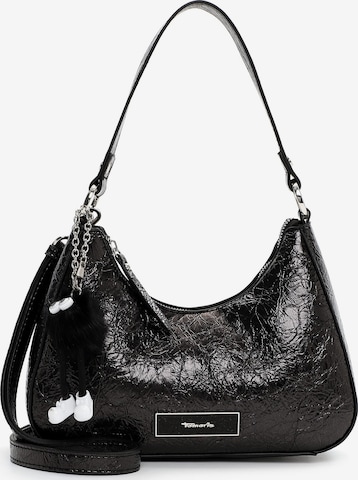 Poche ventrale 'Gilla' Tamaris en noir : devant