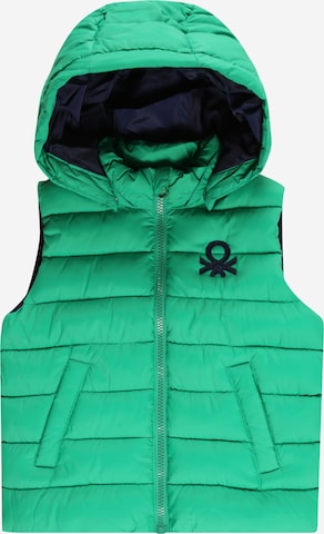UNITED COLORS OF BENETTON Vest in Green: front