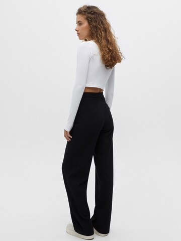 Pull&Bear Loosefit Hose in Schwarz