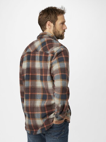 PADDOCKS Regular fit Button Up Shirt in Brown