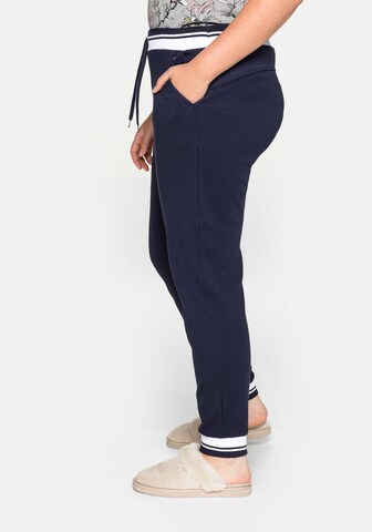 Effilé Pantalon SHEEGO en bleu