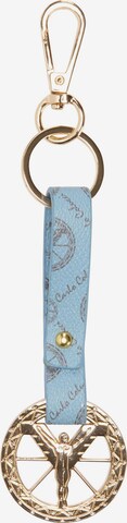 Carlo Colucci Key Ring 'Covre' in Blue: front