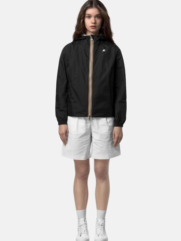 Veste mi-saison 'GIUBBINO' K-Way en noir : devant