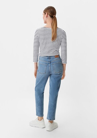 comma casual identity Shirt in Weiß: Rückseite