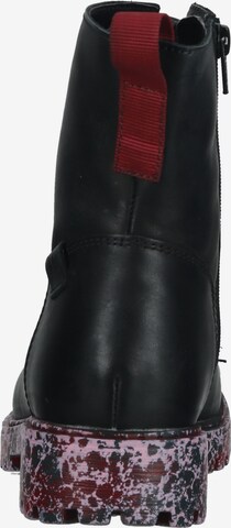 JOSEF SEIBEL Lace-Up Ankle Boots in Black